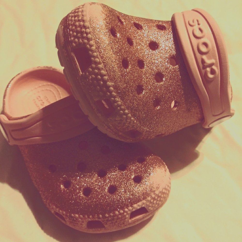 Crocs Kids Classic Glitter Clog Toddler 6c